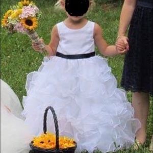 David’s Bridal Flowergirl size 4T